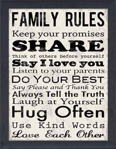 Family Rules I
